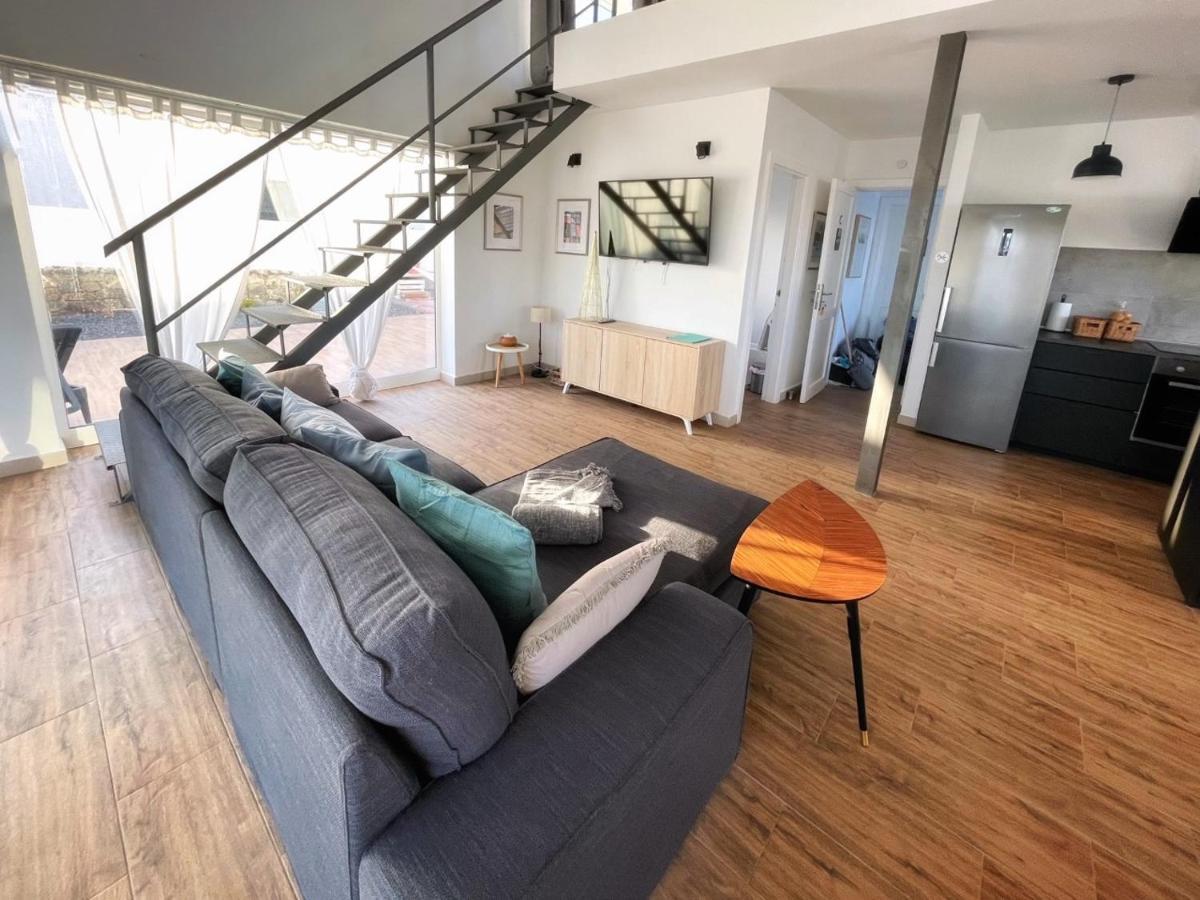 Azur Arts Lanzarote Lofts Apartman Tinajo Kültér fotó