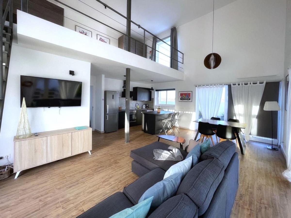 Azur Arts Lanzarote Lofts Apartman Tinajo Kültér fotó